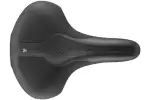 Сідло Selle Royal SCIENTIA R3 Relaxed, 3D skingel, оббивка Black Gummy/Black mokka, 289х224мм, 520г, рейли сталь + Curva suspension, unisex, чорне - Магазин ВелоБуча