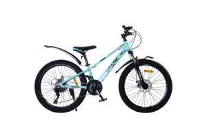 Велосипед SPARK AERO (колеса – 24", алюминиевая рама – 11") голубой Велосипед SPARK AERO (колеса – 24", алюминиевая рама – 11") голубой