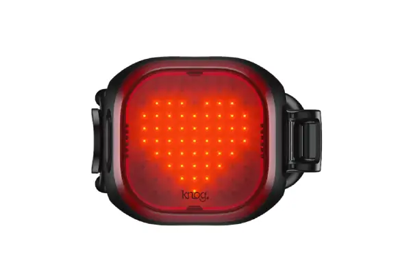 Мигалка задняя Knog Blinder Mini Love Rear 30 Lumens Black - Магазин ВелоБуча