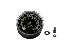 Манометр Birzman 220PSI Maha Push & Twist II/III Silver Grand-Maha Push & Twist III Gunmetal