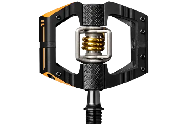 Педали Crankbrothers MALLET E 11, Black / Gold - Магазин ВелоБуча
