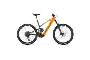 Электровелосипед MONDRAKER Crafty Carbon S 29'' 160mm, 800Wh Bosch CX, Orange, L