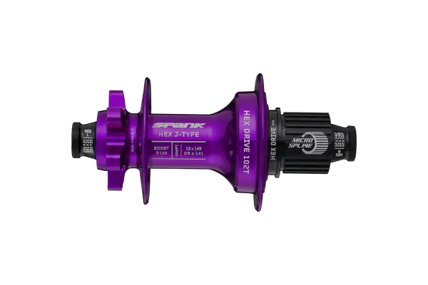 Втулка задняя SPANK HEX J-TYPE Boost R148 HG 32H, Purple - SPANK - Магазин ВелоБуча Втулка задняя SPANK HEX J-TYPE Boost R148 HG 32H, Purple - Магазин ВелоБуча