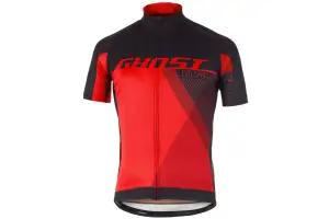 Джерси Ghost Performance Evo, Short, M, черно-красное Джерси Ghost Performance Evo, Short, M, черно-красное