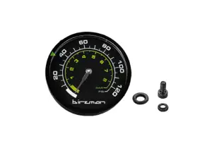 Манометр Birzman 120PSI Maha Push & Twist MTBII - Магазин ВелоБуча
