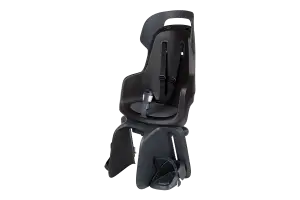 Детское велокресло Bobike GO Carriers RS Reclining System - rear bicycle seat for rack Urban Black - Магазин ВелоБуча