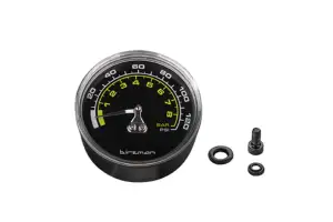 Манометр Birzman 120PSI Maha Push & Twist MTB - Магазин ВелоБуча