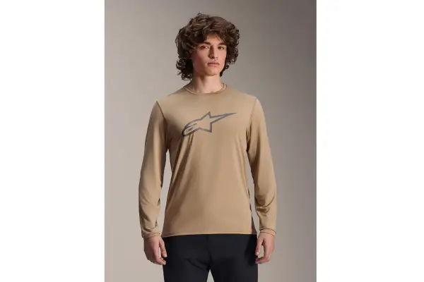 Джерси Alpinestars A-DURA ASTAR LS JERSEY LIGH BROWN, L - - Магазин ВелоБуча Джерси Alpinestars A-DURA ASTAR LS JERSEY LIGH BROWN, L - Магазин ВелоБуча