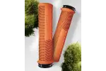 Грипсы Peatys Monarch Grip Mushroom, Thin 30>32mm, Trail Comfort, Mango - Магазин ВелоБуча