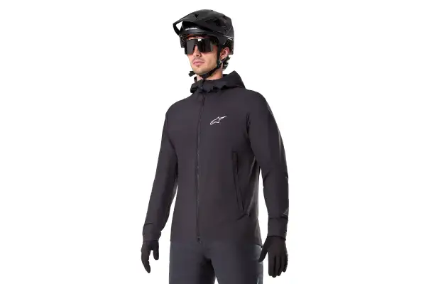 Куртка дождевик Alpinestars A-DURA THERMAL JACKET BLACK, L - - Магазин ВелоБуча Куртка дождевик Alpinestars A-DURA THERMAL JACKET BLACK, L - Магазин ВелоБуча