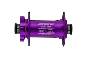 Втулка передняя SPANK HEX J-TYPE Boost F15/20, Purple - Магазин ВелоБуча