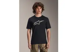 Джерсі Alpinestars A-DURA SS JERSEY BLACK, S - Магазин ВелоБуча