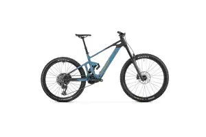 Электровелосипед MONDRAKER DUNE R Carbon 29/27.5'' 170mm, 400Wh Bosch SX, Blue/Yellow, M