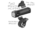Фара Knog Blinder 1400 Lumen Battery 21700 LiPo - - Магазин ВелоБуча Фара Knog Blinder 1400 Lumen Battery 21700 LiPo - Магазин ВелоБуча