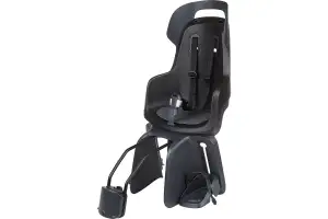 Детское велокресло Bobike GO Frames - rear bicycle seat for frame Urban black - Магазин ВелоБуча