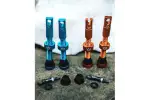 Ніпелі Peatys x Chris King Tubeless Valves, 42mm, Silver - Магазин ВелоБуча
