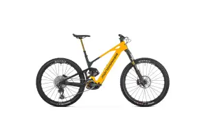 Электровелосипед MONDRAKER Crafty Carbon RR S 29'' 160mm, 800Wh Bosch CX, Yellow/Black, L