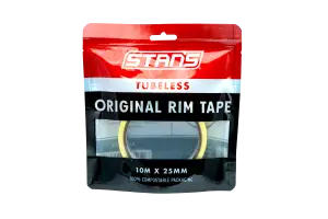 Лента для бескамерных ободов Stans Tubeless Original Rim Tape, ширина 25 мм, длина 10 м - Магазин ВелоБуча