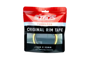 Лента для бескамерных ободов Stans Tubeless Original Rim Tape, ширина 33 мм, длина 10 м - Магазин ВелоБуча