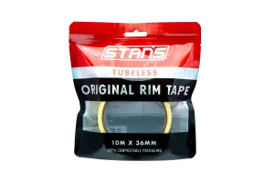Лента для бескамерных ободов Stans Tubeless Original Rim Tape, ширина 36 мм, длина 10 м - Магазин ВелоБуча
