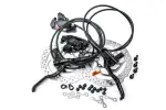 Гальмо дискове гідравл. F850мм R1500мм SHIMANO BR-MT200 без ротора чорний - Магазин ВелоБуча