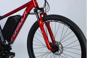 Велосипед з електроприводом 29 AL Formula eF-1 DD CS рама-21 48B 12.5А*г 500Вт червоно-сріблястий 2026 - Магазин ВелоБуча