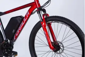 Велосипед з електроприводом 29 AL Formula eF-1 DD CS рама-21 48B 17.5А*г 500Вт червоно-сріблястий 2026 - Магазин ВелоБуча