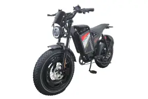 Велосипед з електроприводом 20 ST SPACE GALAXY (new) DD FR рама-21 48 B 15 А*г 1000 Вт чорний 2026 - Магазин ВелоБуча