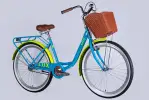 Велосипед ST 26 Dorozhnik LUX Velosteel рама-17 голубой 2025 - Магазин ВелоБуча