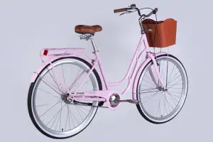 Велосипед ST 28 Dorozhnik RETRO Velosteel рама-19 світло-рожевий 2025 - Магазин ВелоБуча