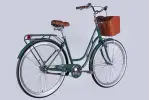 Велосипед ST 28 Dorozhnik RETRO Velosteel рама-19 зелено-серый 2026 - Магазин ВелоБуча