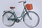 Велосипед ST 28 Dorozhnik RETRO Velosteel рама-19 зелено-серый 2026 - Магазин ВелоБуча