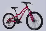 Велосипед ST 24 Discovery KELLY DD FR рама-11 малиновый 2025 - Магазин ВелоБуча