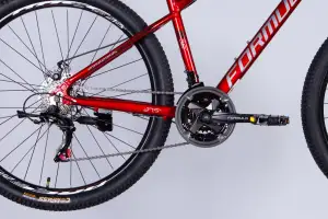 Велосипед AL 27.5 Formula MOTION DD FR рама-16 червоний з сірим 2026 - Магазин ВелоБуча