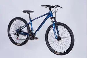 Велосипед AL 27.5 Formula MOTION DD FR рама-16 синiй з чорним 2026 - Магазин ВелоБуча