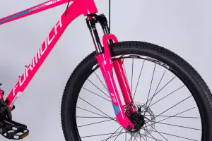 Велосипед AL 27.5 Formula MOTION DD FR рама-18 рожевий з білим 2026 - Магазин ВелоБуча