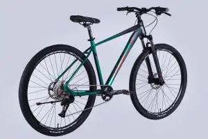 Велосипед AL 29 Formula ZEPHYR 1.0 HDD рама-19 темно-сріблястий з зеленим 2026 - Магазин ВелоБуча