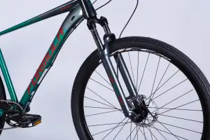 Велосипед AL 29 Formula ZEPHYR 1.0 HDD рама-19 темно-сріблястий з зеленим 2026 - Магазин ВелоБуча