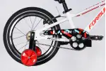 Велосипед AL 16 Formula Kid SLIM Vbr FR рама-8,5 білий з червоним 2026 - Магазин ВелоБуча