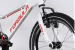 Велосипед AL 16 Formula Kid SLIM Vbr FR рама-8,5 білий з червоним 2026 - Магазин ВелоБуча