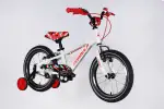 Велосипед AL 16 Formula Kid SLIM Vbr FR рама-8,5 білий з червоним 2026 - Магазин ВелоБуча