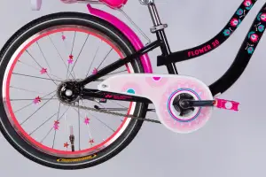 Велосипед ST 20 Formula Kid FLOWER PREMIUM BH рама-10 черный с розовым 2026 - Магазин ВелоБуча