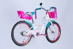 Велосипед ST 20 Formula Kid FLOWER PREMIUM BH рама-10 білий з рожевим та бірюзовим 2026 - Магазин ВелоБуча