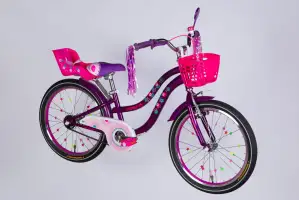 Велосипед ST 20 Formula Kid FLOWER PREMIUM BH рама-10 фіолетовий 2026 - Магазин ВелоБуча
