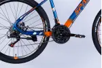 Велосипед AL 27.5 SPACE MERCURY DD FR рама-17 синьо-помаранчевий 2026 - Магазин ВелоБуча