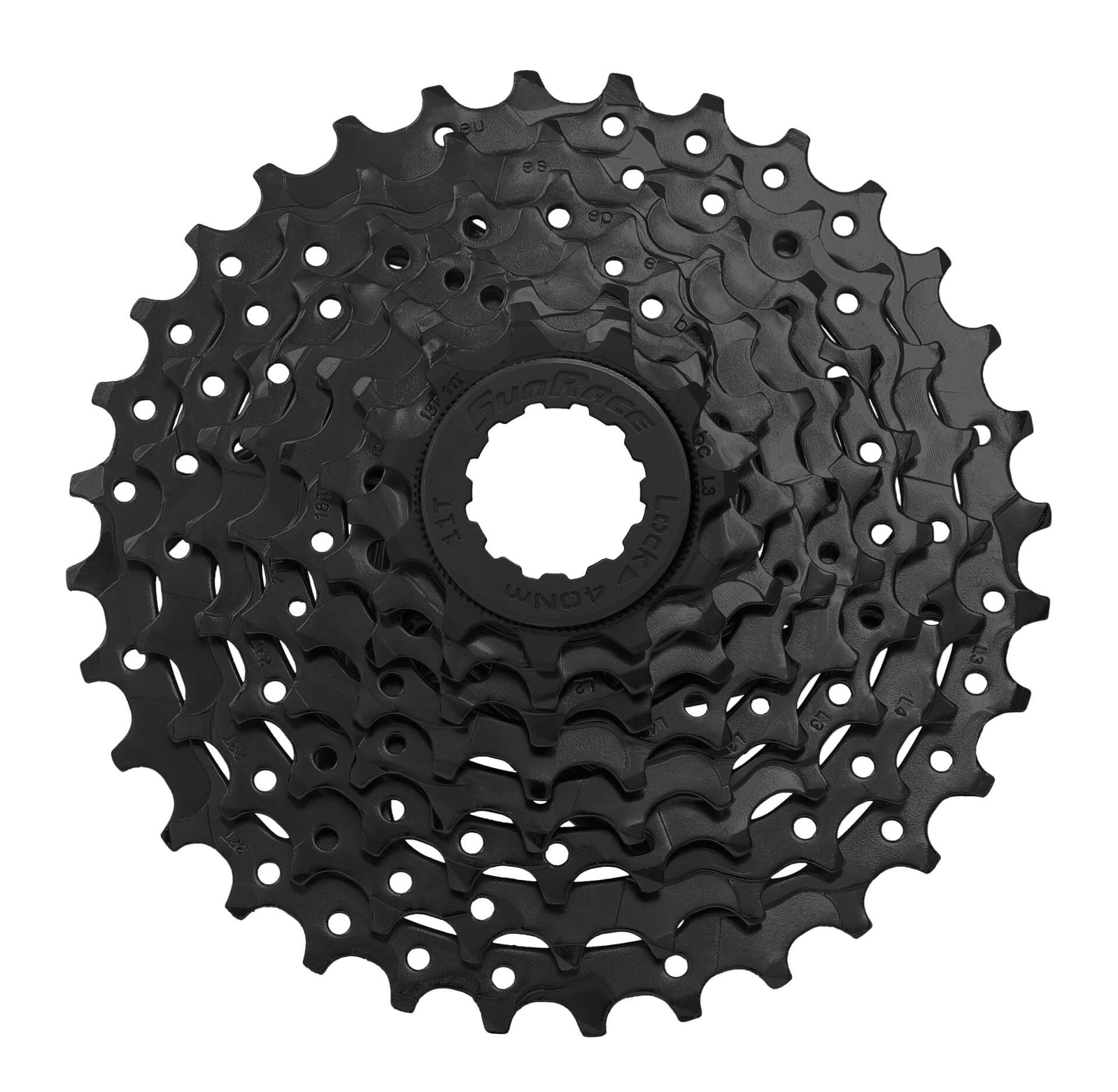 Кассета 8-k 11-34T SUN RACE M55 MTB, Black - SUN RACE - Магазин ВелоБуча Кассета 8-k 11-34T SUN RACE M55 MTB, Black - Магазин ВелоБуча