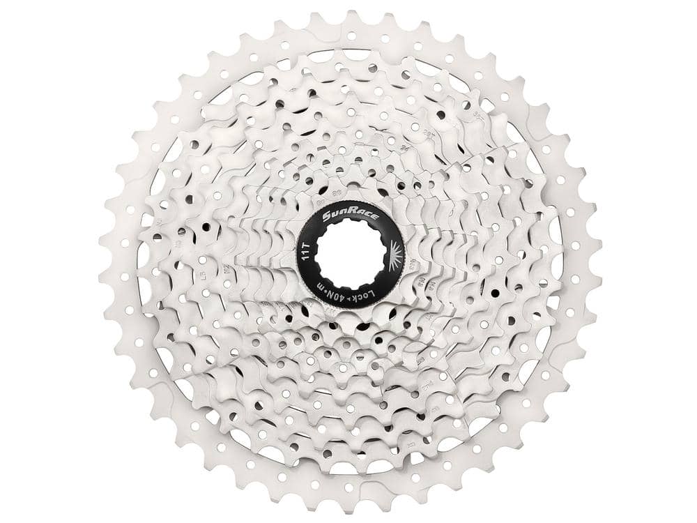 Кассета 10-k 11-46T SUN RACE MS3 MTB metallic/silver - Магазин ВелоБуча