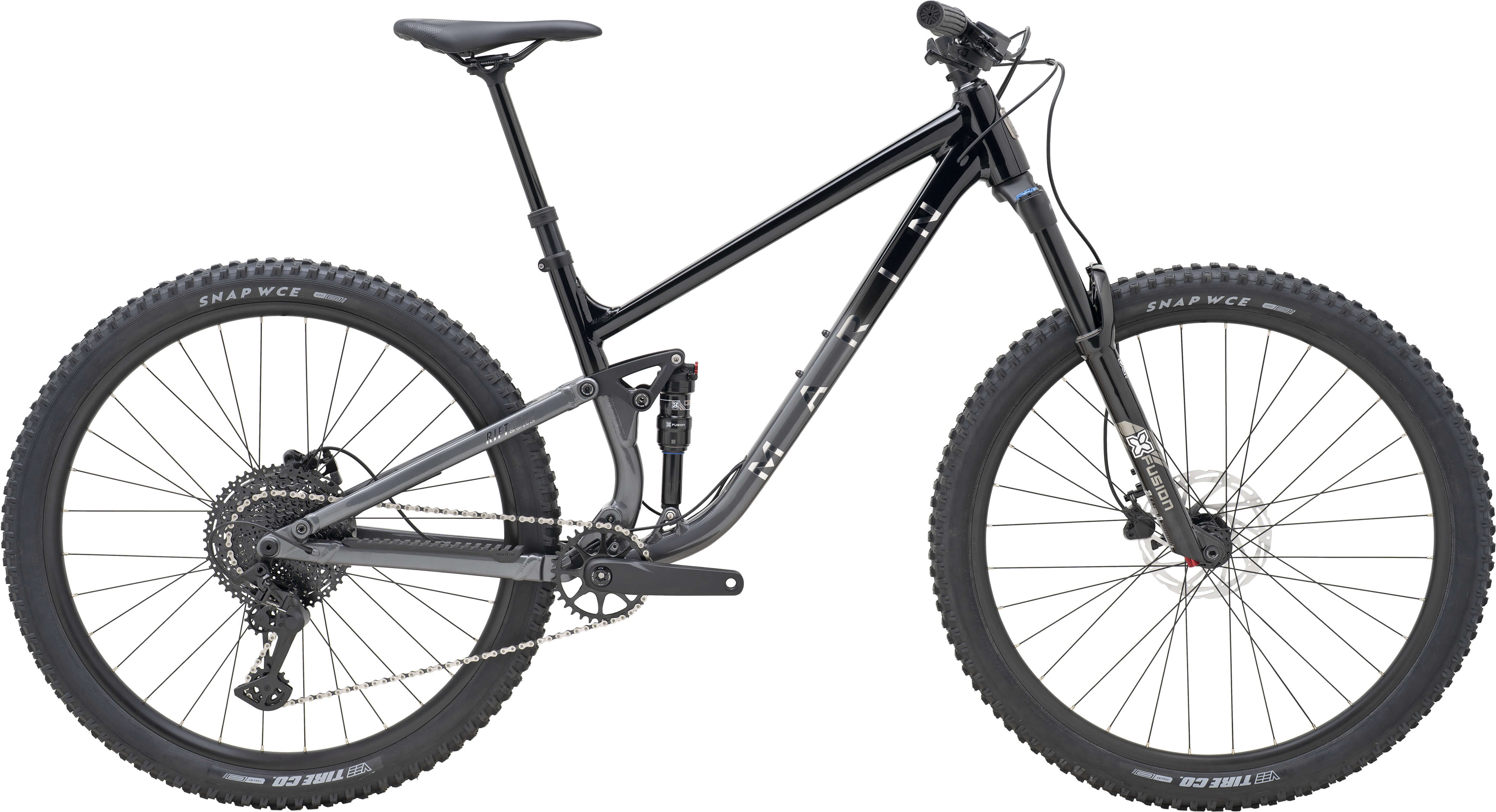 Велосипед 27,5 Marin RIFT ZONE 1 рама - M BLACK/GREY B6 - Магазин ВелоБуча