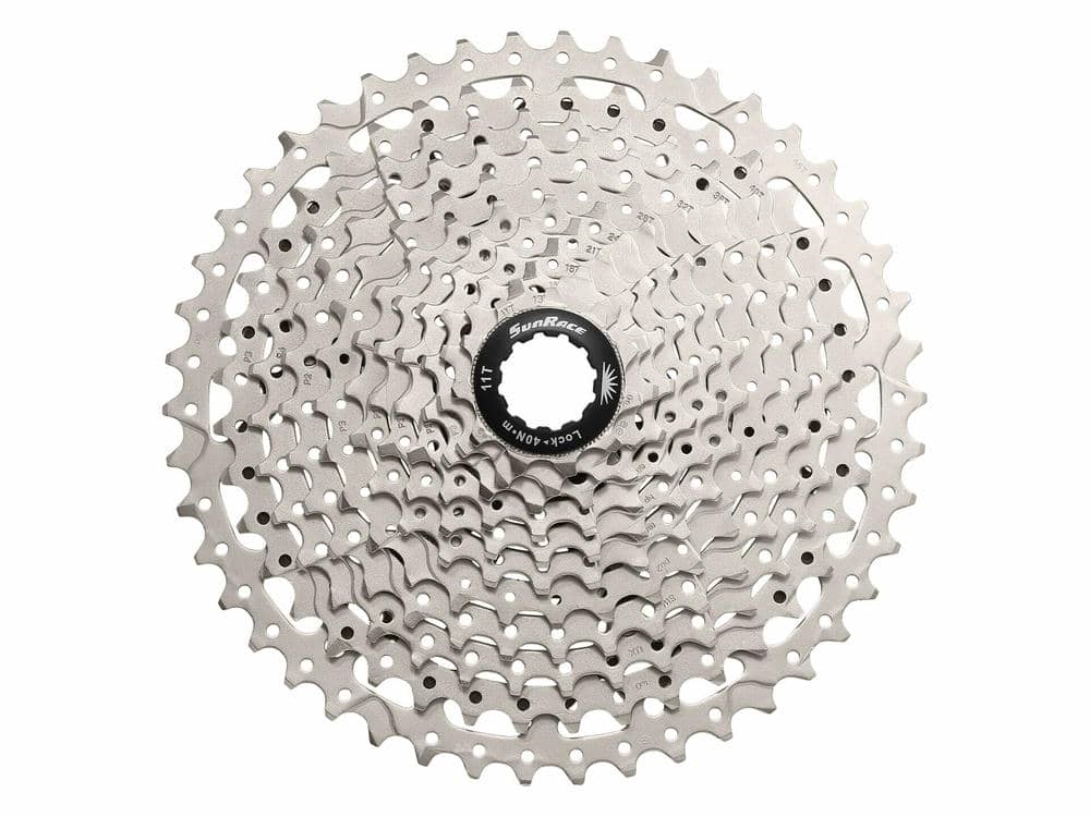Кассета 11-k 11-46T SUN RACE MS8 MTB, Metallic Silver - SUN RACE - Магазин ВелоБуча Кассета 11-k 11-46T SUN RACE MS8 MTB, Metallic Silver - Магазин ВелоБуча