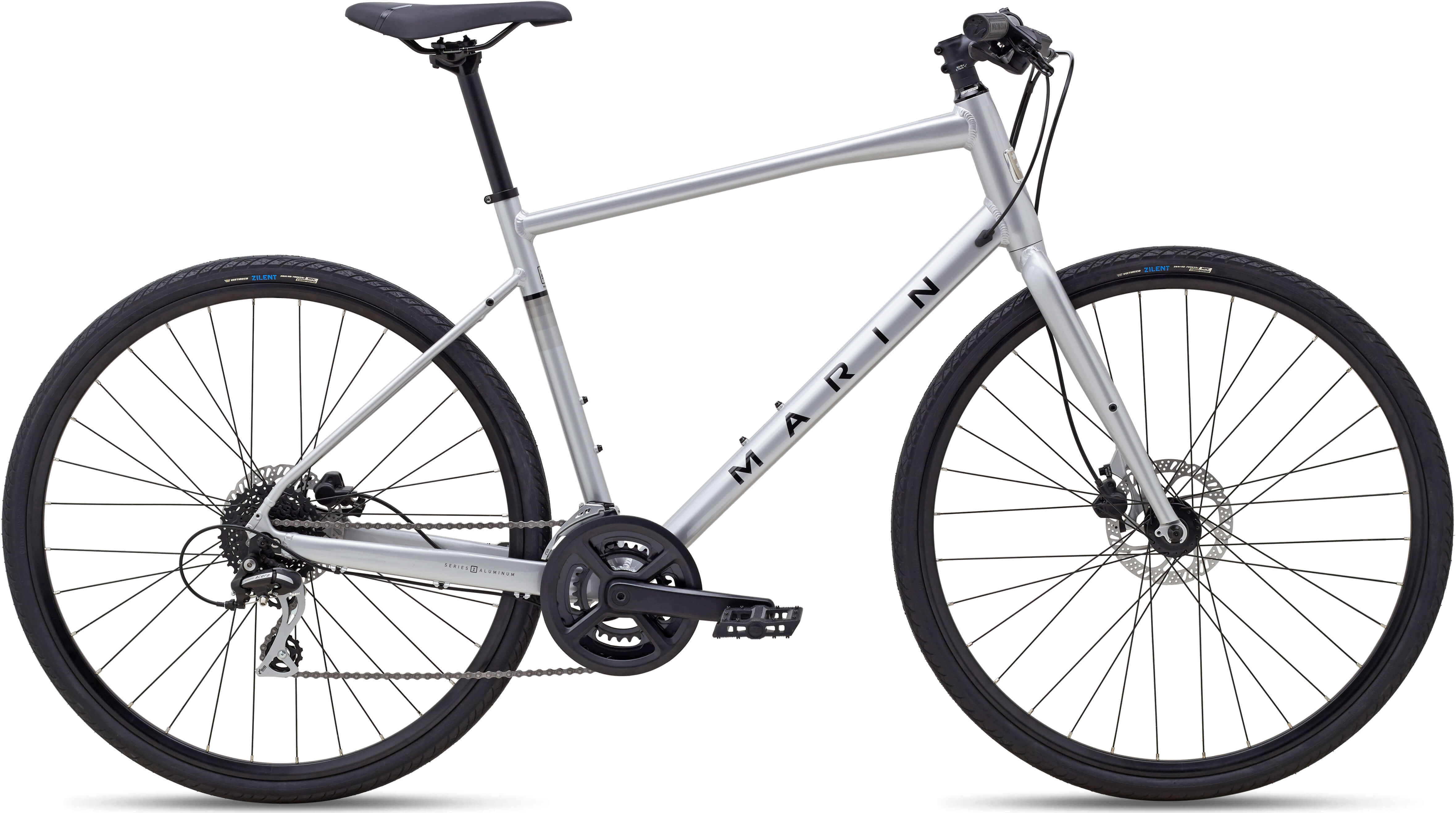 Велосипед 28 Marin Fairfax 2 рама - M Gloss Silver/Black A5 - Marin - Магазин ВелоБуча Велосипед 28 Marin Fairfax 2 рама - M Gloss Silver/Black A5 - Магазин ВелоБуча